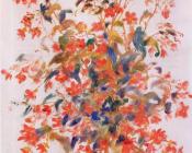 皮埃尔 奥古斯特 雷诺阿 : Still Life with Fuscias